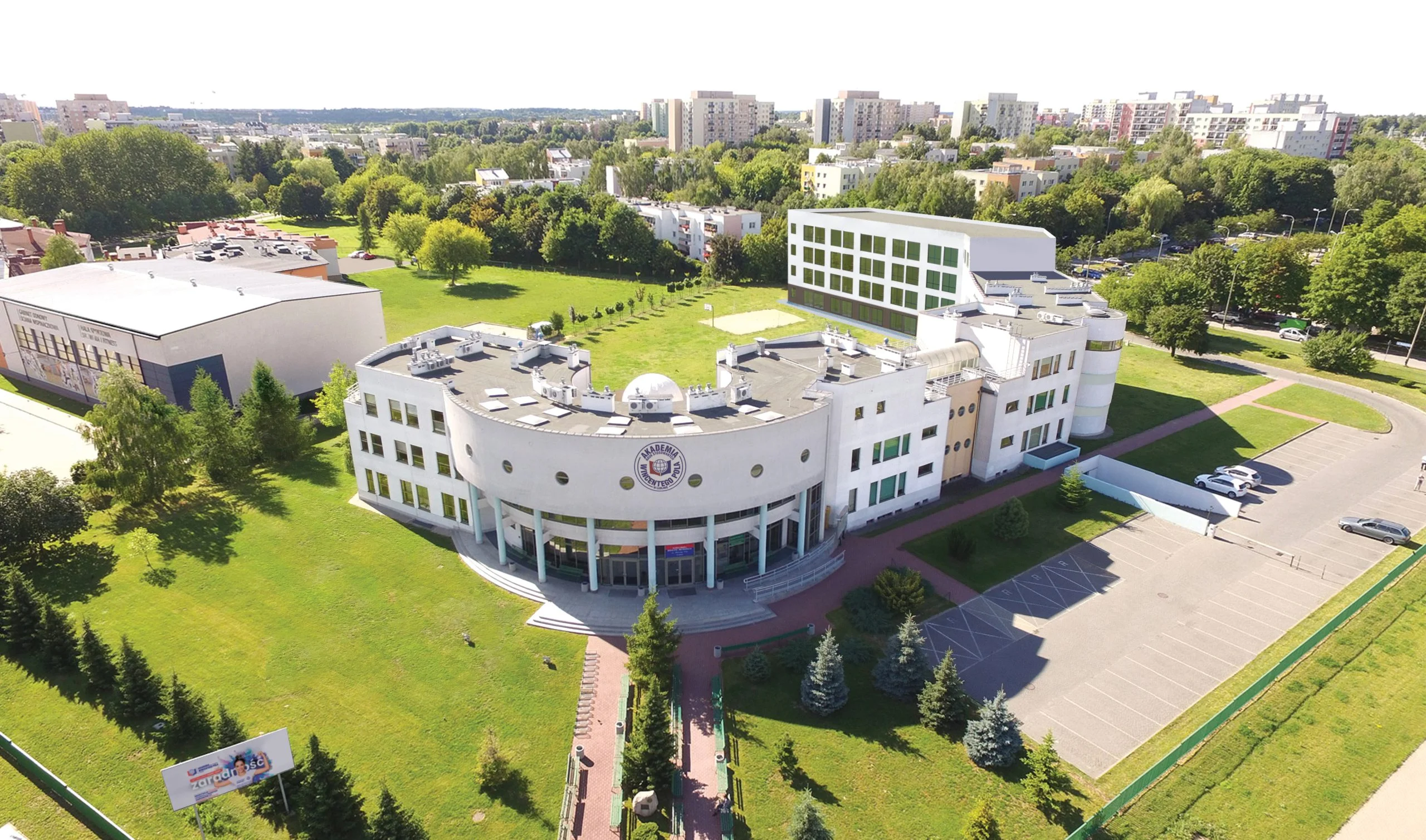 Akademia Nauk Stosowanych Wincentego Pola w Lublinie baner